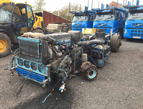 volvo fm12 engine and chassis